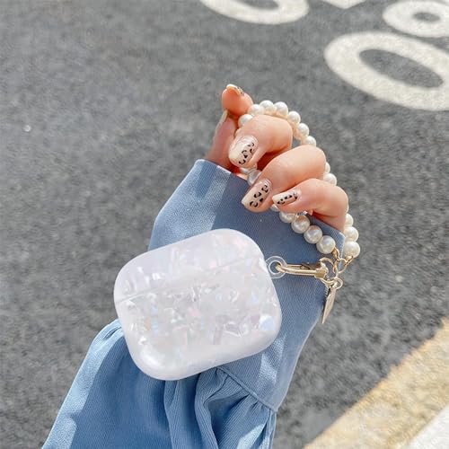 Image of TWINZEN Cute Keychain, Aesthetic Phone Charms and Bag Charms for Girls | Pearl Charms For Mobile Phone Beads |Alloy Metal Keychain for Handbags and Backpacks