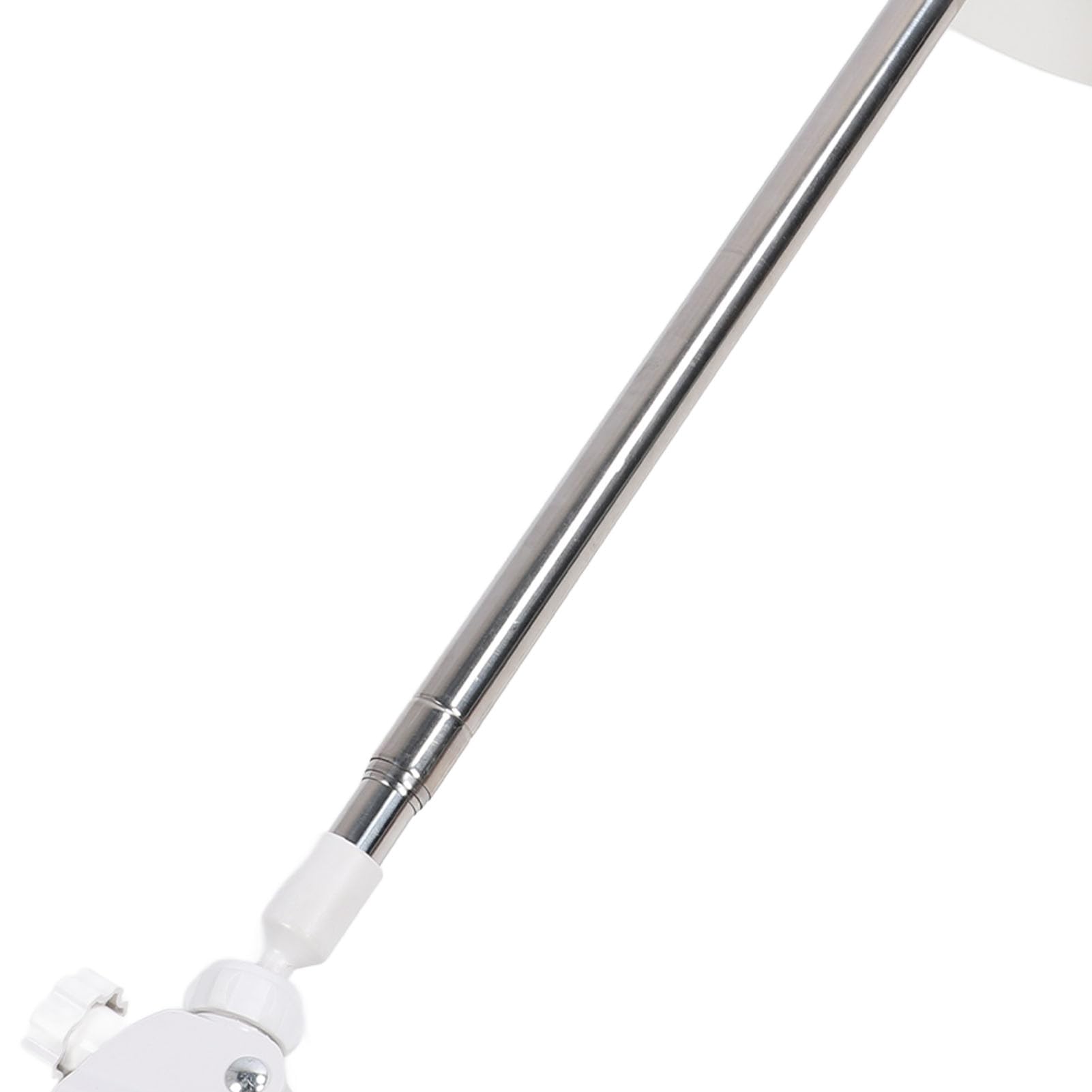 Supporto Regolabile per Asciugacapelli in Acciaio Inossidabile Supporto Telescopico per Ventilatore Pavimento Girevole per Toelettatura di Animali Domestici in Bagno, Materiale ABS per uno