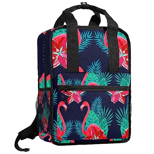 Sac à dos flamant rose tropical le cadeau multicolore idéal pour enfants