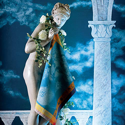 Garnier-Thiebaut Mona Lisa Bleu Kitchen Towe #TOP1