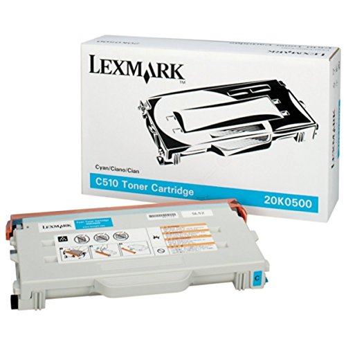 Toner cyan Lexmark Optra C 510 rendu couleur premium pour entreprise 20K0500