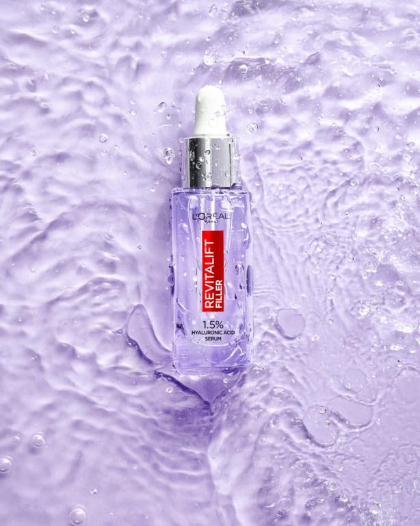 L'OREAL PARIS Revitalift Filler 1.5% Hyaluronic Acid Serum (30 ml), Transparent - Image 3
