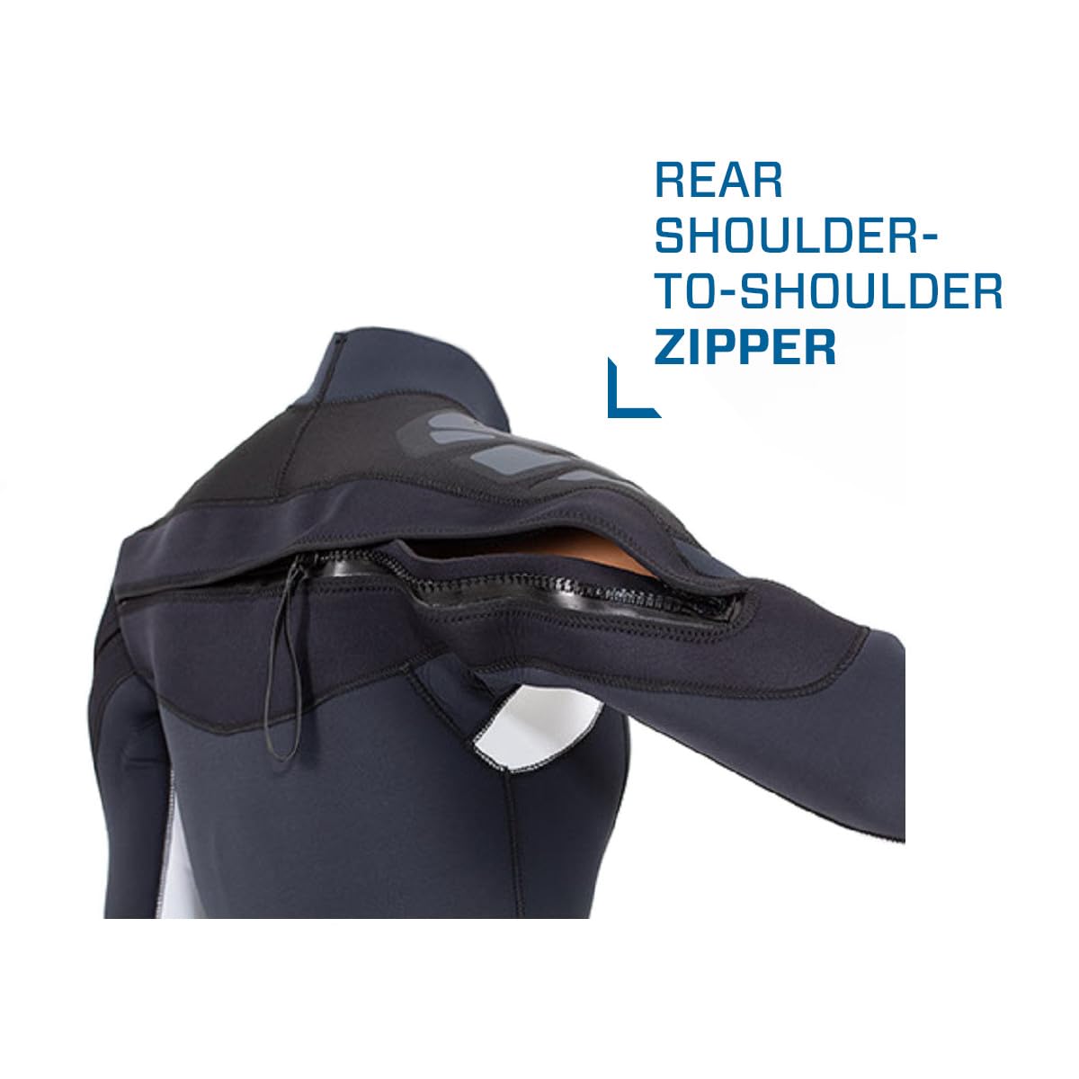 SCUBAPRO Women's NovaScotia Steamer with Hood Wetsuit with 7.5mm Thickness, Medium, Black