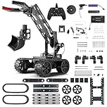 Robot Arm Toy, Robot Kit, Gifts for 10 Year Old Boys, 4-DOF Robotic Arm Kit, Electronic Programming STEM Toy for Kids, Educational Science Building Kits, Cool Birthday Gifts for Boys Girls Adults