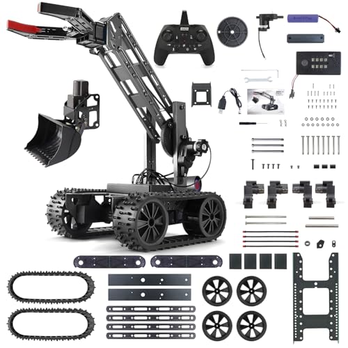Robot Arm Toy, Robot Kit, Gifts for 10 Year Old Boys, 4-DOF Robotic Arm Kit, Electronic Programming STEM Toy for Kids, Educational Science Building Kits, Cool Birthday Gifts for Boys Girls Adults