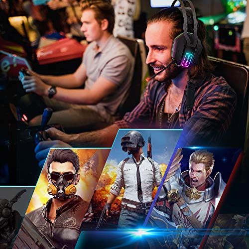 image for Mifanstech V-10 Gaming Headset for Xbox One Playstation 2 PS4 PC - 3.5