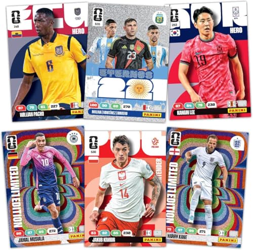 Image of Panini FIFA World Cup 2026 Adrenalyn XL Fat Pack Trading Cards Official Football Collectible Cards