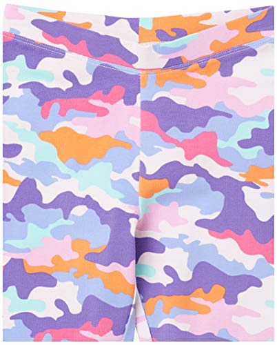 Image of Amazon Essentials Girls' Cotton Stretch Leggings, Multipacks