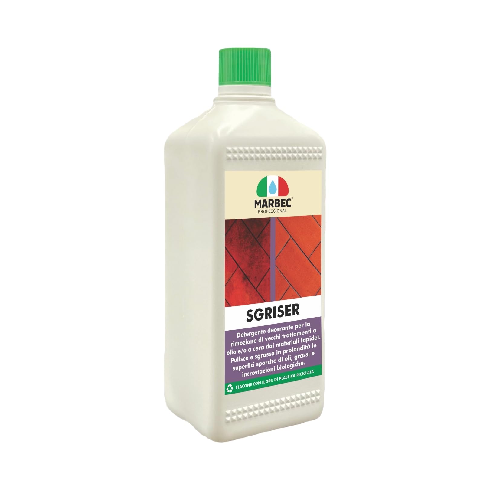 MARBEC SGRISER 1LT Detergente decerante forte per materiali lapidei