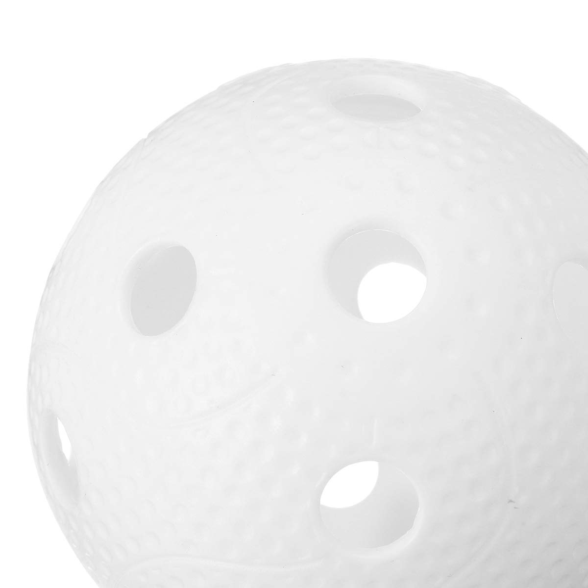 KINGDUO 72mm 26-Hole PVC Plastic Floorball Training Ball