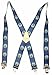USN - NAVY - USA MADE CUSTOM SUSPENDERS - 2" WIDE - STRONG METAL CLIPS - 02082-48"