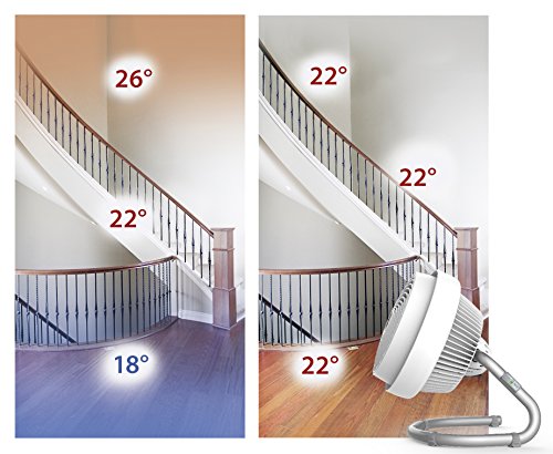 Vornado 723DC- Raumzirkulator- Raumventilator, 1 Stück, Weiß-5