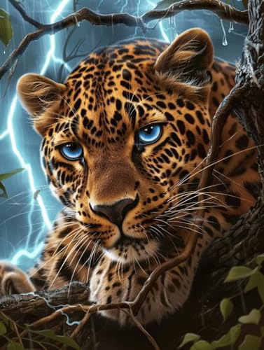 Diamond Painting Tigre 5D peinture diamant adulte loisir créatif 90x120cm