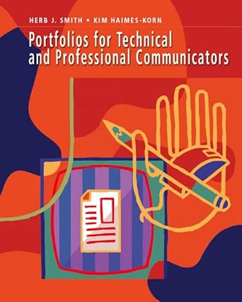 Portfolios for Technical and Professional Communicators  - Instructor's Manual - img