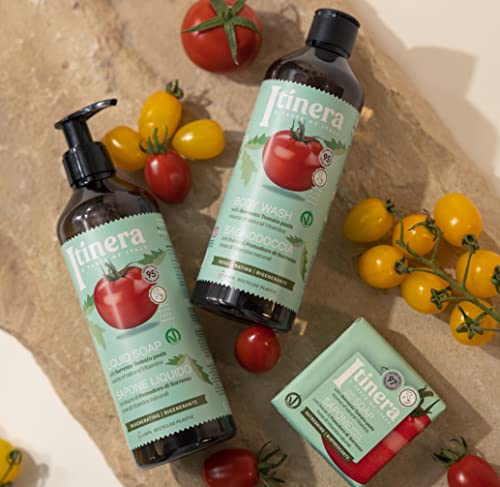 Image of ITINERA Regenerating Liquid Soap with Sorrento tomato peel (12.51 fl oz) - with Aloe vera and Glycerine - Vegan Friendly - 95% Natural Origin Ingredients