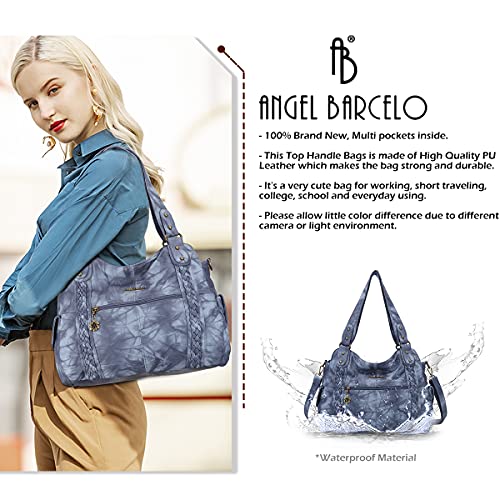 Image of Angel Barcelo Purses for Women Soft PU Leather Shoulder Bag Crossbody Purse and Handbags