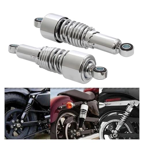 Amortisseur arrière chromé 267mm pour moto Sportster 883 et XL883