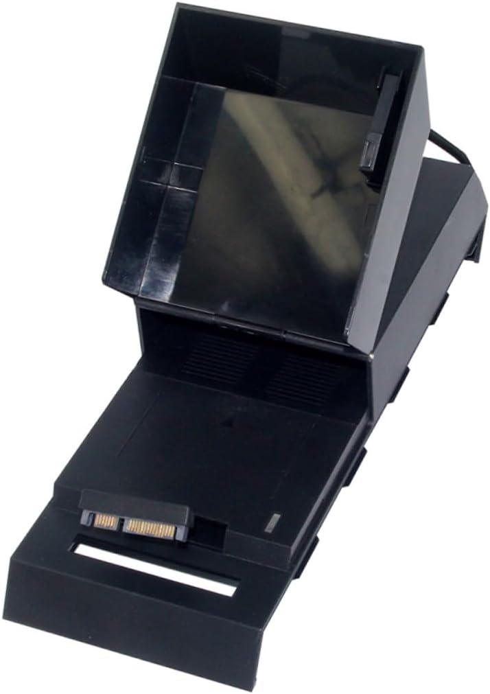 3.5 Box Data Bank Enclosure for 4 Drives Console Compatible Flip-Open Cover Heat Dissipation