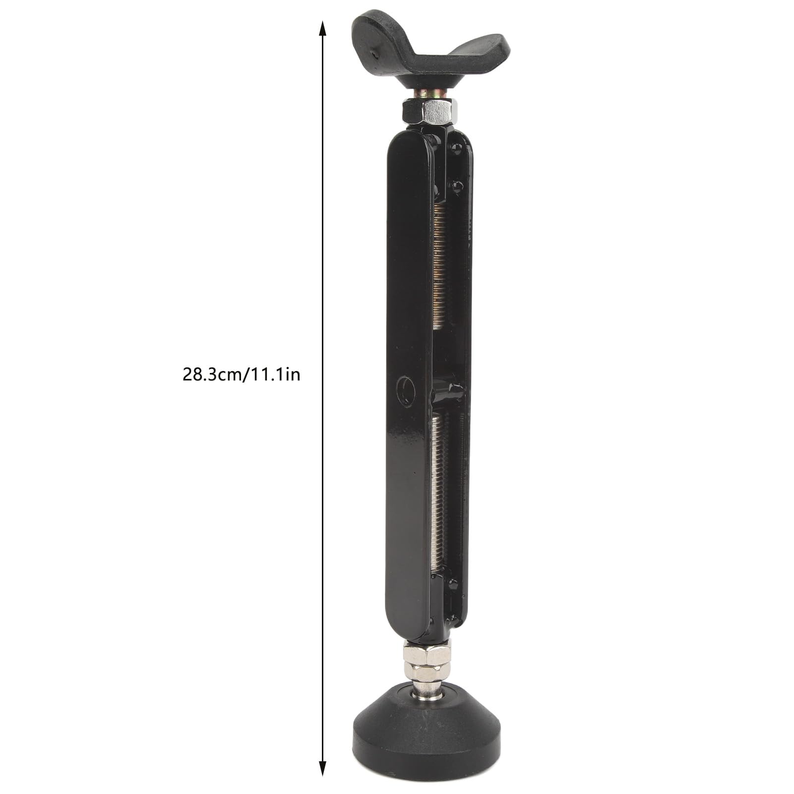 Soporte de Elevación Portátil para Motocicleta, Soporte de Elevación de Rueda Fuerte, Soporte de 400 Kg, Soporte de Elevación de Rueda de Altura Ajustable con Hebilla de Freno