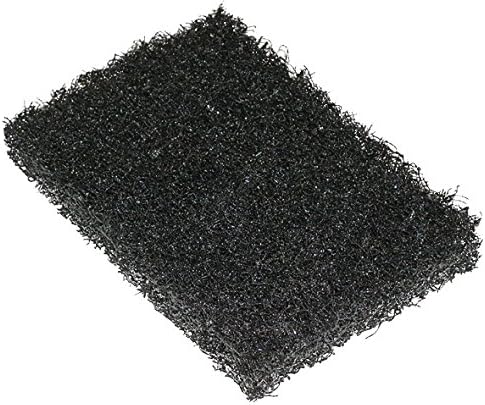 Americo Manufacturing 510135 Heavy Duty Cleaning Pads (20 per Pack), Black