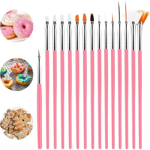 Addein 15-teiliges Nagelkunst Pinselset ABX1