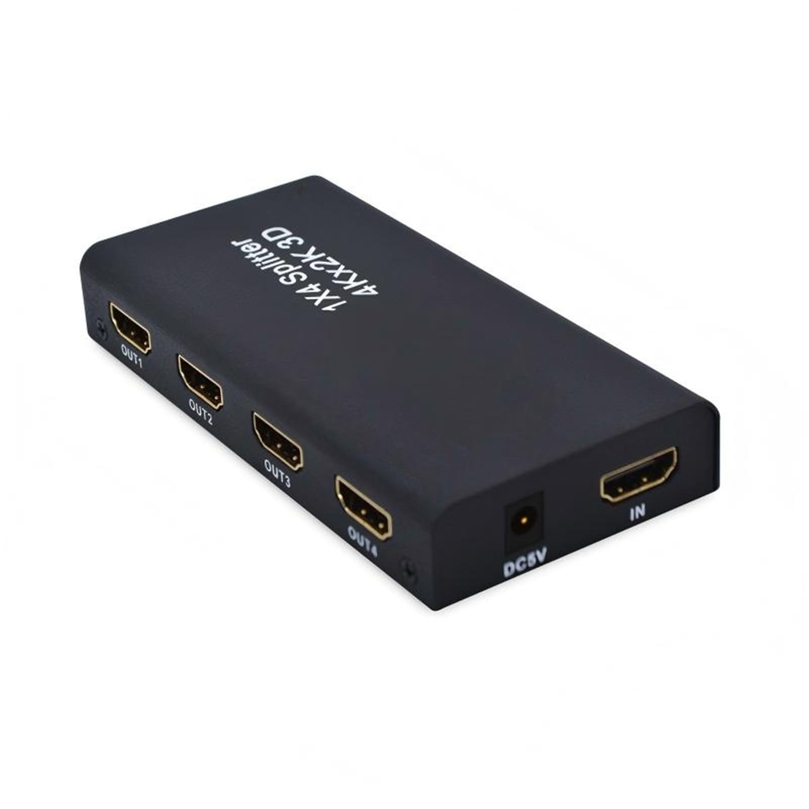 Splitter HDMI 1x4 1-in-4-out ad Alta Definizione 4K/2K con Ampia compatibilità, Facile da configurare