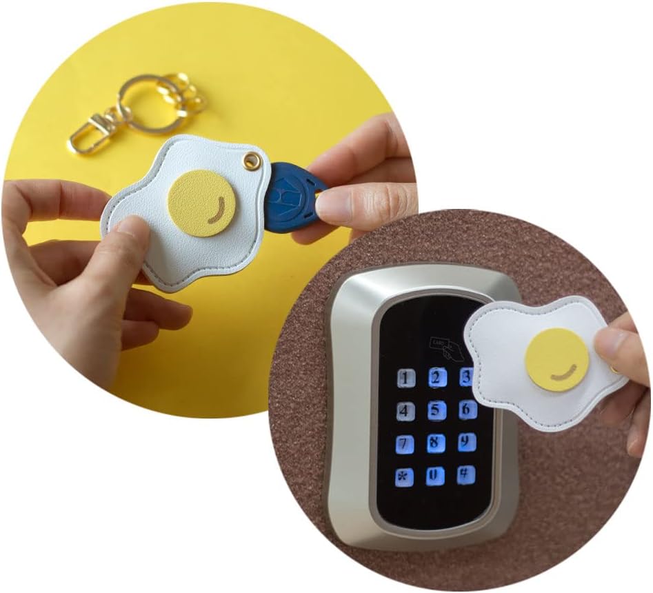 Amazon.co.jp: [通用] U-PICK コイン型Edy（QUICPAYコイン）PU キーホルダー500円コイン収納カバー  Airtag保護ケース可愛い動物キーホルダーストラップ (しいたけ) : ホビー