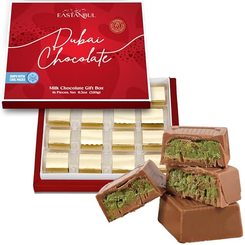 Eastanbul Dubai Chocolate Bar Pistachio, 11.3oz