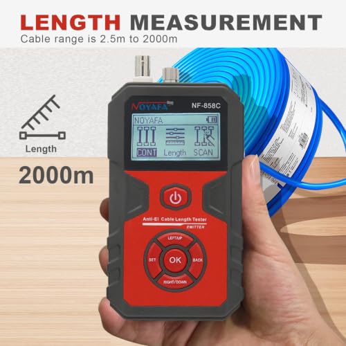 NOYAFA Rechargeable Network Cable Tester with Visual Fault Locator by NOYAFA - Used condition - Image 4