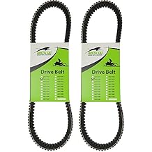 Arctic Cat Snowmobile Drive Belt, 2-pack Pantera Powder ZL ZR PS Thundercat MC Firecat Sabercat King Cat Sno Pro