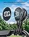 KIDEE Mini Stroller Fan, Portable Baby Fans Battery Operated, LED Display with 3 Speeds, Small Clip on Fan Desk Fan USB Rechargeable, Personal Handheld Fans for Outdoor Travel, Children Gift