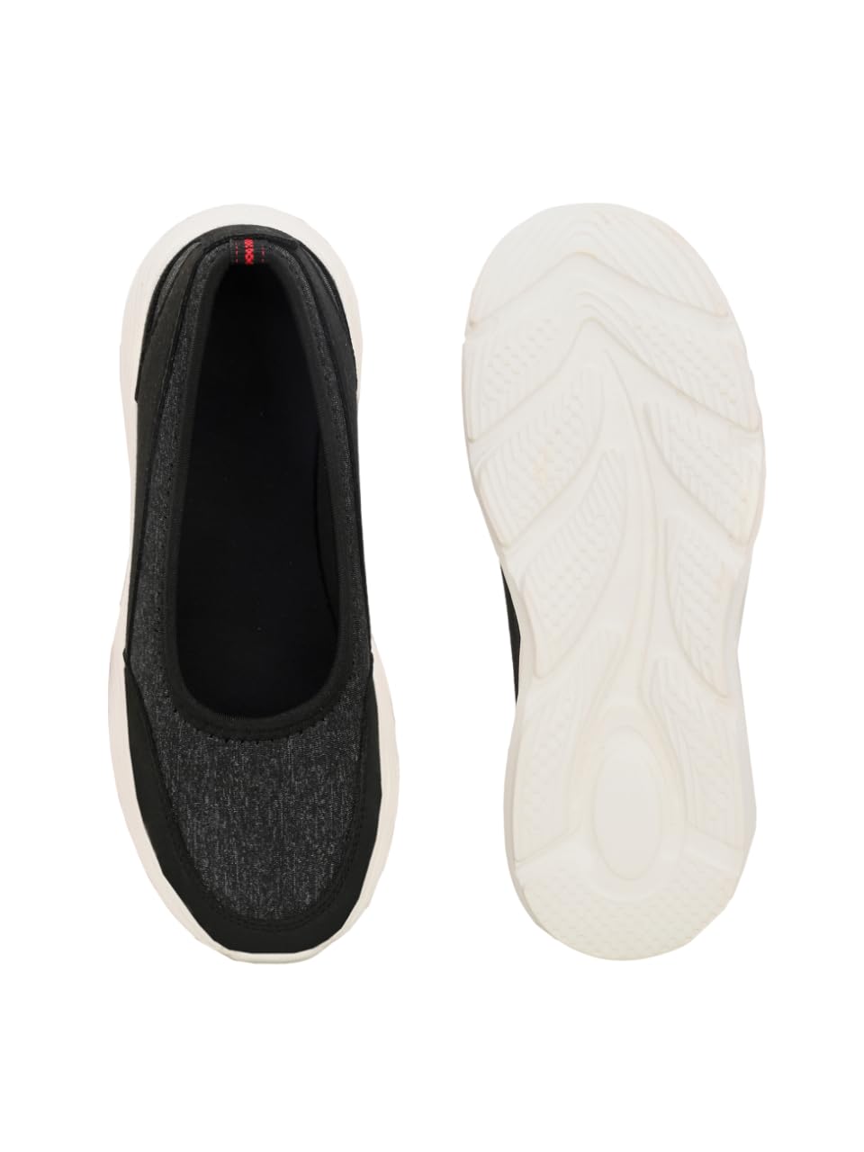 Nature Fit Casual Slip-On Shoes for Womens | Womens Walking Shoes with Knitted Vamp Upper for Sock-Like Comfort | Anti-Slip Outsole | Slip-On Shoes for Women with Memory Foam Insole (Black,38) (B0DBZLCV2W) Amazon Price History, Amazon Price Tracker