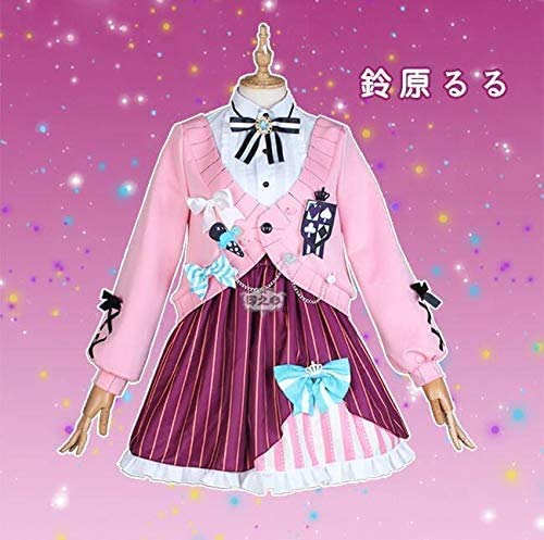 Amazon.co.jp: 鈴原るる コスプレ衣装 (女, XL) : ホビー