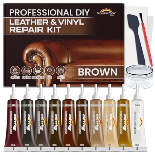 Brown Leather Repair Kit for Furniture
