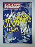  Europacup-Sonderheft: Champions League 2000/2001. Alle Mannschaftsfotos, alle Spieler, alle Daten. Stars, Storys, Spielpläne und Statistiken - UEFA-Cup