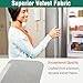 Refrigerator Door Handle Covers, Set of 4, Non-Slip Fridge Handle Covers, Washable Appliance Handle Covers, Keep Your Kitchen Clean, Freezer Microwave Oven Dishwasher Handle Protector(Light Gray)