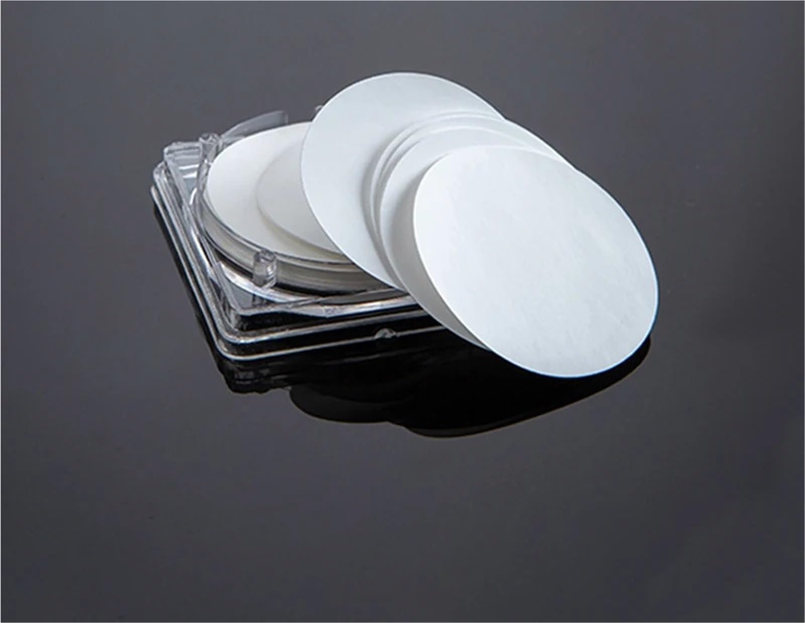 50/100 unids/lote membrana microporosa de tamaño de poro múltiple hidrófilo PTFE de laboratorio membrana de filtro de filtración miliporo(150mm 50pcs)