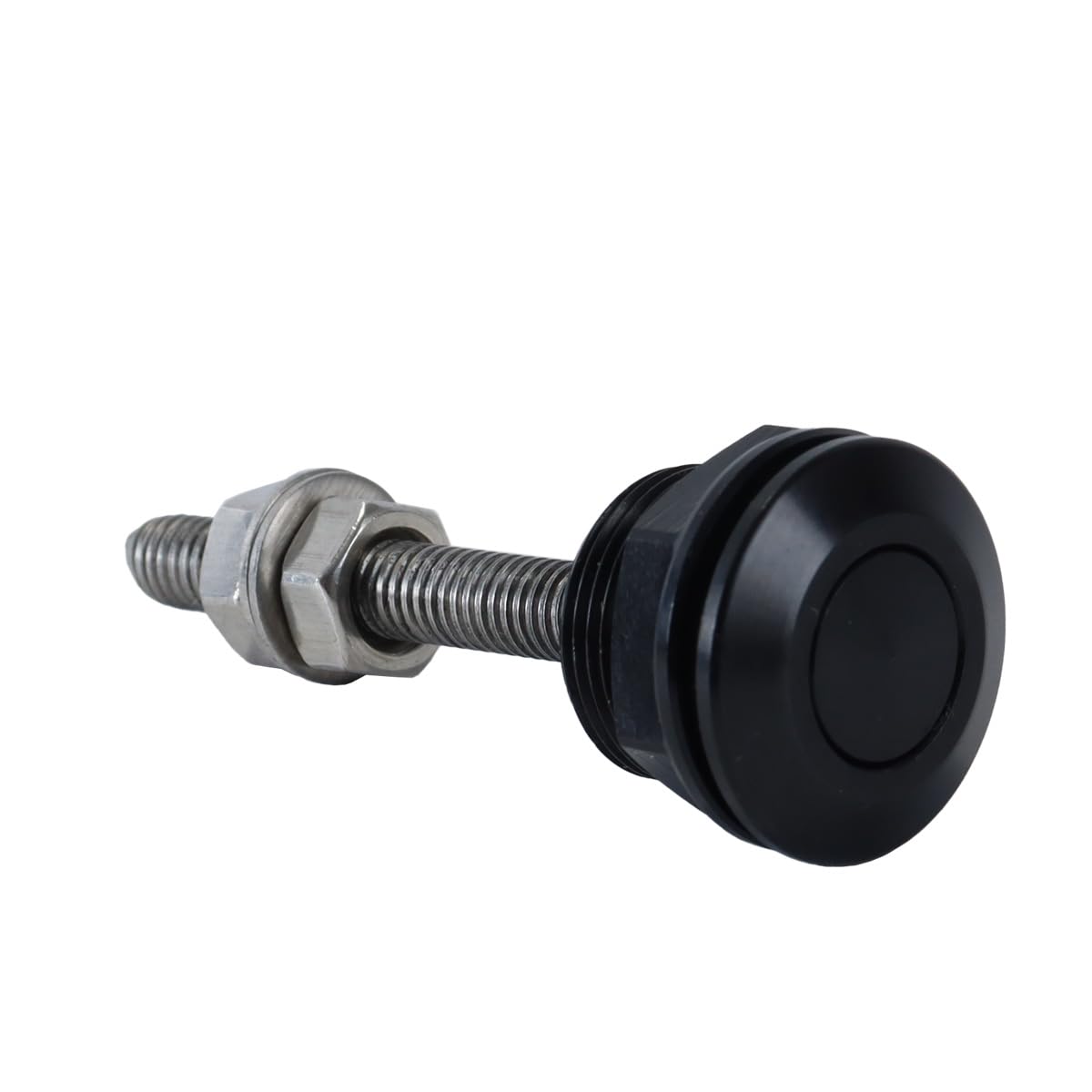 2 goupilles de capot universelles, verrou de capot, loquet de pare-chocs, bouton-poussoir à dégagement rapide, sécurise le compartiment moteur (22 mm)