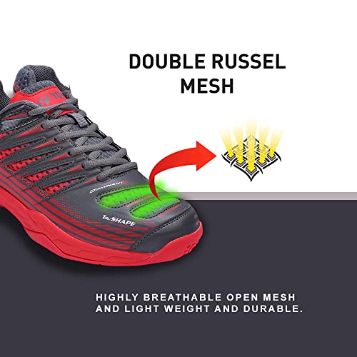 Image of YONEX Badminton Shoes Tour Dominant 2 | Ideal for Badminton,Squash,Table Tennis,Volleyball | Non-Marking Sole |TRU Cushion |Durable Skin Light|Synchro-Fit Insole|Toe Assist Shape|Hexa Grip |Light Weight|
