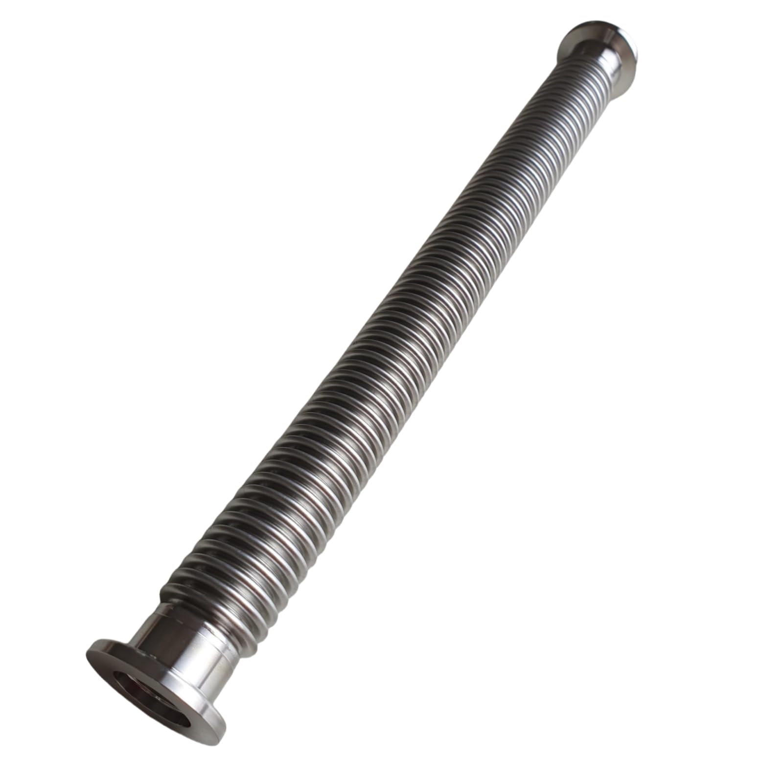 1 manguera de fuelle de KF-25 de Metal-manguera de vacío de acero inoxidable de pared delgada con bridas ISO-KF for un sellado seguro(1000 mm)