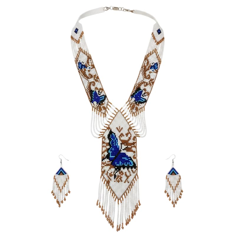 Pendientes de mariposa gerdan multicolor para lucir en cenas y eventos