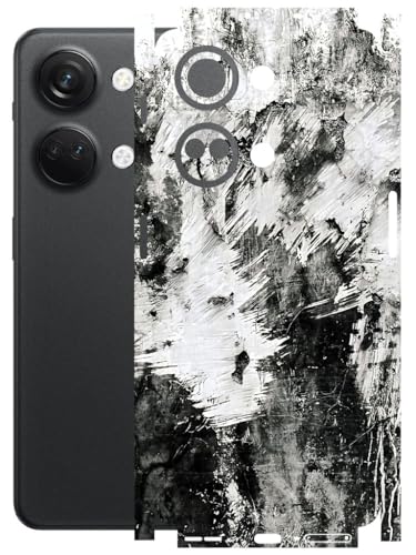Image of AtOdds - Full Body Back Screen Guard Protector Film - Lamination Wrap Skin Sticker Compatible with ONEPLUS NORD 3 (5G) | Scratchproof Matte Finish (Messed)