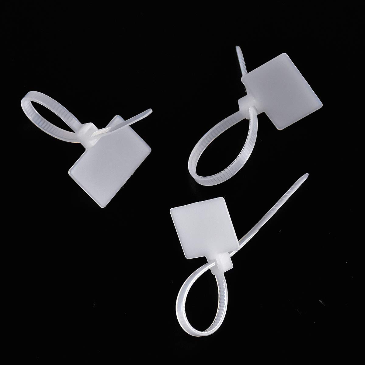 Superun Kit 400 Fascette Per Cavi In Nylon - Assortite Bianche E Nere 10/15/20 Cm, Scatola Divisoria