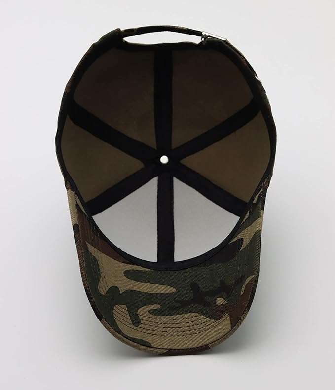 Image of Head Gym Military Baseball Hat's & Cap's Unisex with Adjustable Strap in Summer Men for Women All Sports Cap for Girls & Boys (Green)
