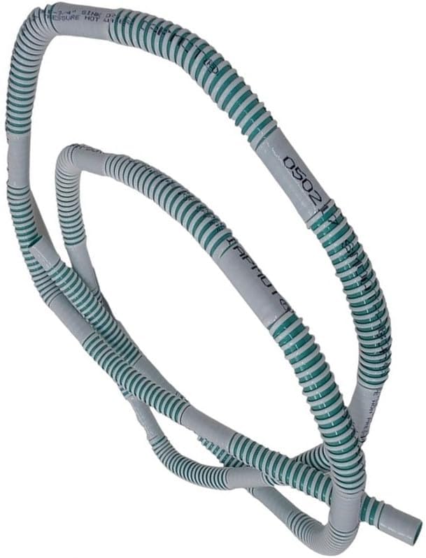 3/4" Smooth BOR 90F RV Water Drain or Fill Hose Polyethylene w/Flats Camper F-750F Smooth-BOR Hard-Working