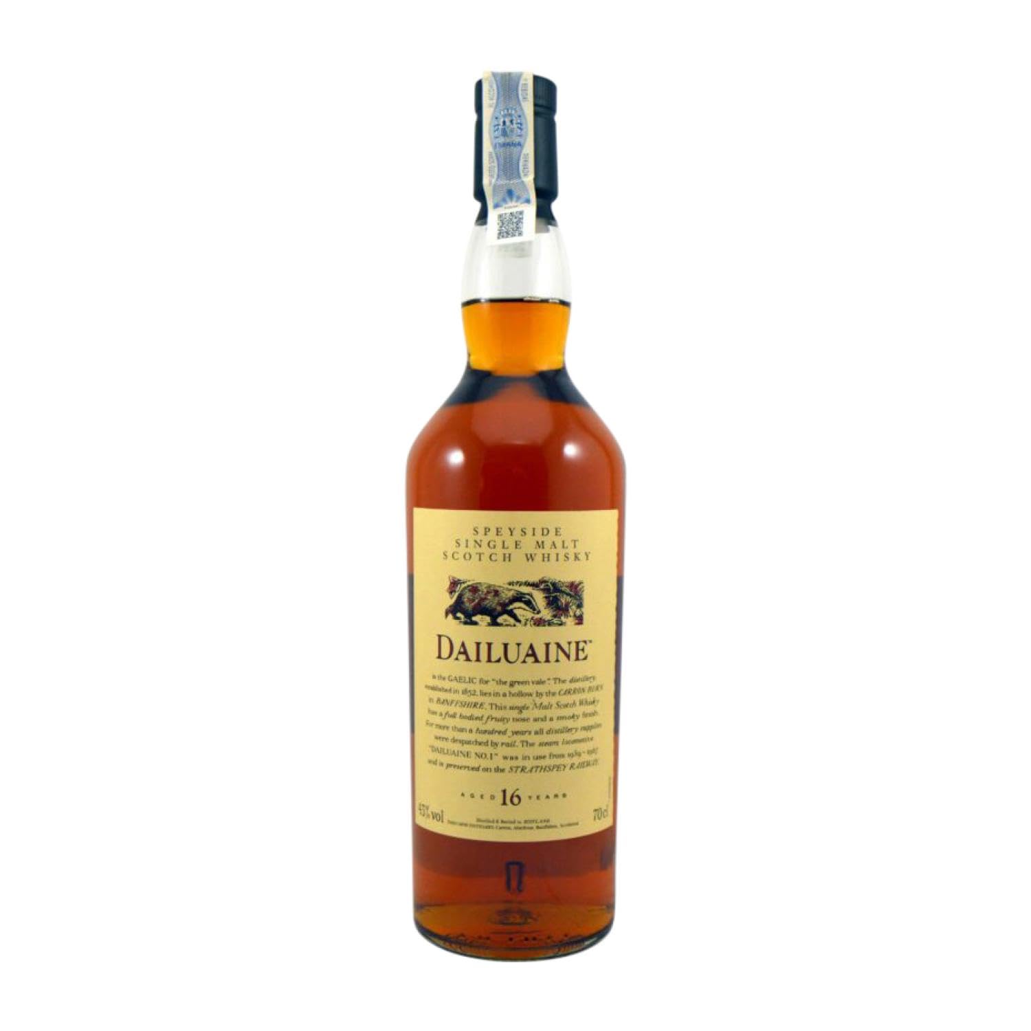 Whisky Single Malt Dailuaine 16 Años 70 cl