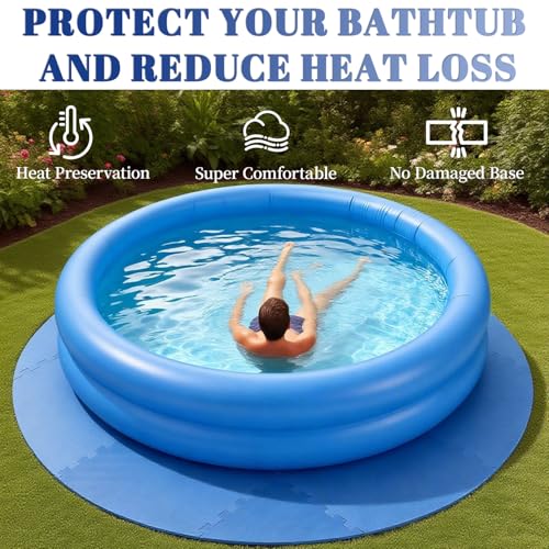Protection de sol antidérapant pour jacuzzi et spa gonflable - 6