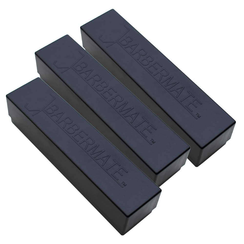 3 Pack BarberMate® Blade Caddy with Detachable Lid