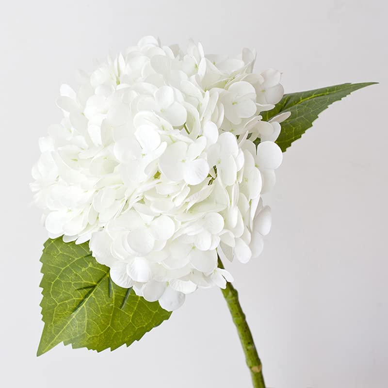 Fleurs d'hortensia artificielles 3D bouquet de fleurs de soie pour vase et mariage