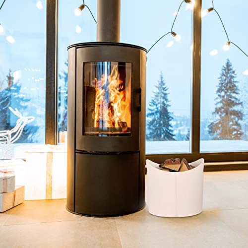 Relaxdays Cesta Portalegna in Similpelle, con